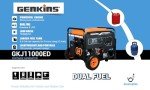 Genkins 11000W Dual Fuel Portable Generator for Home & RV