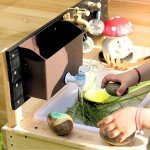 Evermeadow Wooden Playhouse with Mud Kitchen Bundle
