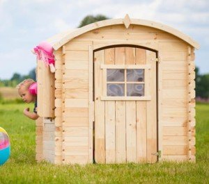 Kids Wooden Outdoor Playhouse - Wendy House Design