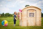 Kids Wooden Outdoor Playhouse - Wendy House Design