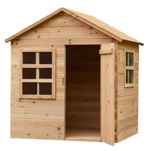 Evermeadow Wooden Playhouse for Kids Outdoors