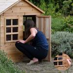 Evermeadow Wooden Playhouse for Kids Outdoors