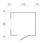 Kids Wooden Outdoor Playhouse - Wendy House Design