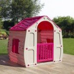 Pink Children's Playhouse - Indoor/Outdoor Fun!