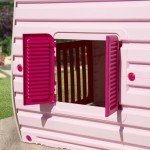 Pink Children's Playhouse - Indoor/Outdoor Fun!