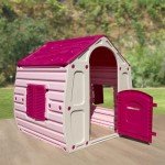 Pink Children's Playhouse - Indoor/Outdoor Fun!