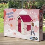 Pink Children's Playhouse - Indoor/Outdoor Fun!