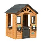 Sweetwater Wooden Outdoor Playhouse for Kids