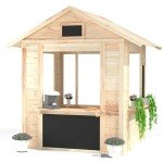 Big Game Hunters Wooden Café Market Playhouse