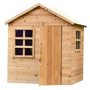 Evermeadow Wooden Playhouse for Kids' Outdoor Fun