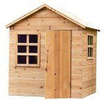 Evermeadow Wooden Playhouse for Kids' Outdoor Fun