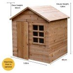 Evermeadow Wooden Playhouse for Kids' Outdoor Fun