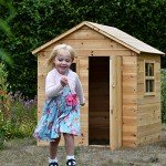 Evermeadow Wooden Playhouse for Kids' Outdoor Fun