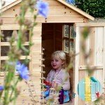Evermeadow Wooden Playhouse for Kids' Outdoor Fun