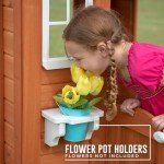 Timberlake Wooden Outdoor Playhouse for Kids