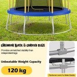 8FT SPOTRAVEL Outdoor Trampoline with Safety Enclosure