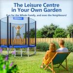 Monzana® 8ft Trampoline Set with Safety Net