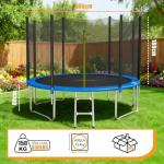 Galactica 12FT Round Trampoline with Safety Net