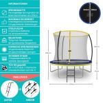 Zero Gravity Ultima 4 Trampoline with Enclosure