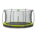 12ft ROUND Inground Trampoline with Safety Enclosure