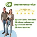 EXIT Toys 12ft Round Trampoline with Safety Net