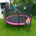 EXIT Toys 12ft Round Trampoline with Safety Net