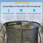 Jumpking 12ft Round Trampoline with Safety Enclosure