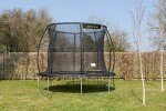 JumpKing 10ft Round Deluxe Trampoline with Enclosure