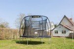 JumpKing 10ft Round Deluxe Trampoline with Enclosure