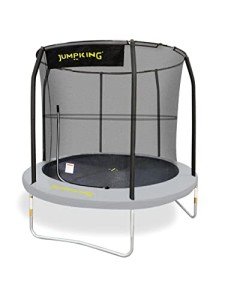 10ft Jumpking Round Trampoline with Safety Net & Ladder
