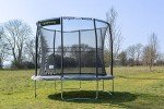 10ft Jumpking Round Trampoline with Safety Net & Ladder