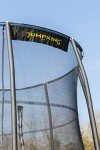10ft Jumpking Round Trampoline with Safety Net & Ladder