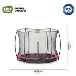 EXIT Toys 10ft Round Inground Trampoline for Kids