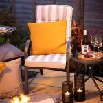 Hectare 6-Seater Outdoor Dining Set with Parasol