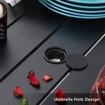 PHIVILLA Outdoor Bistro Table and Chairs Set