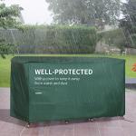 3-Piece Rattan Bistro Set with Cushions