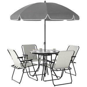 4-Piece Outdoor Garden Dining Furniture Set