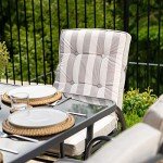 Hectare 6-Seater Outdoor Dining Set with Parasol