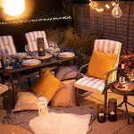 Hectare 6-Seater Outdoor Dining Set with Parasol