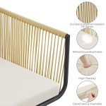 3-Piece Outdoor Rattan Bistro Dining Set