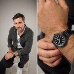 SEKONDA Men's Black Leather Quartz Watch 3882.27