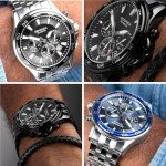 Sekonda Men's Chronograph Stainless Steel Watch