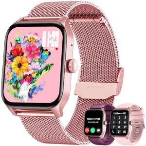 Women's Smart Fitness Watch with Touch Screen