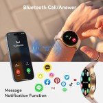 Stylish Smart Watch for Women with Health Tracker