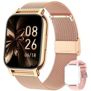 Popglory Smart Watch with Fitness Tracker & Calls