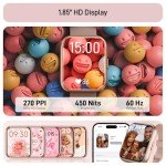 Women’s Smartwatch with Alexa, 1.8" Touch Screen