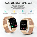 Popglory Smart Watch with Fitness Tracker & Calls