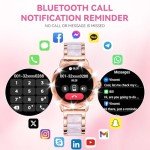 Women's Smart Watch with Fitness Tracker & Calls