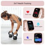 Women’s Smartwatch with Alexa, 1.8" Touch Screen