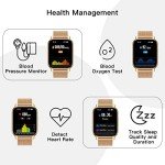Popglory Smart Watch with Fitness Tracker & Calls